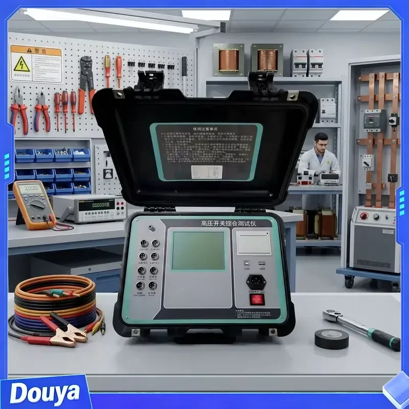 High Voltage Switch Comprehensive Tester Circuit Breaker Dynamic Characteristic HV Switchgear Test