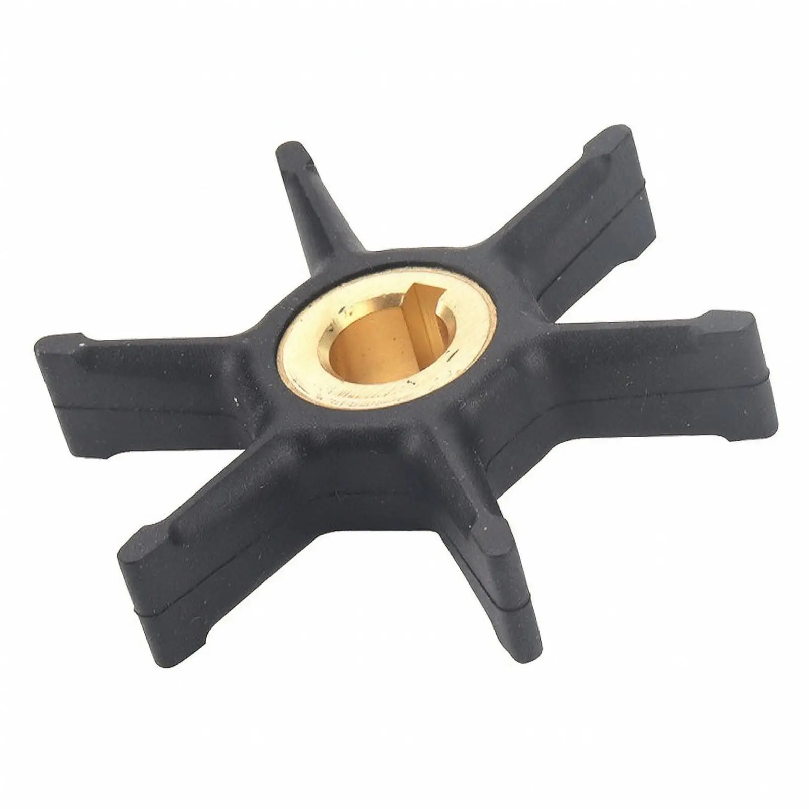 Boat Motor Water Pump Impeller 68mm Rubber Blade Marine Outboard Pump Impeller for Johnson Outboard Cooling System Replacement