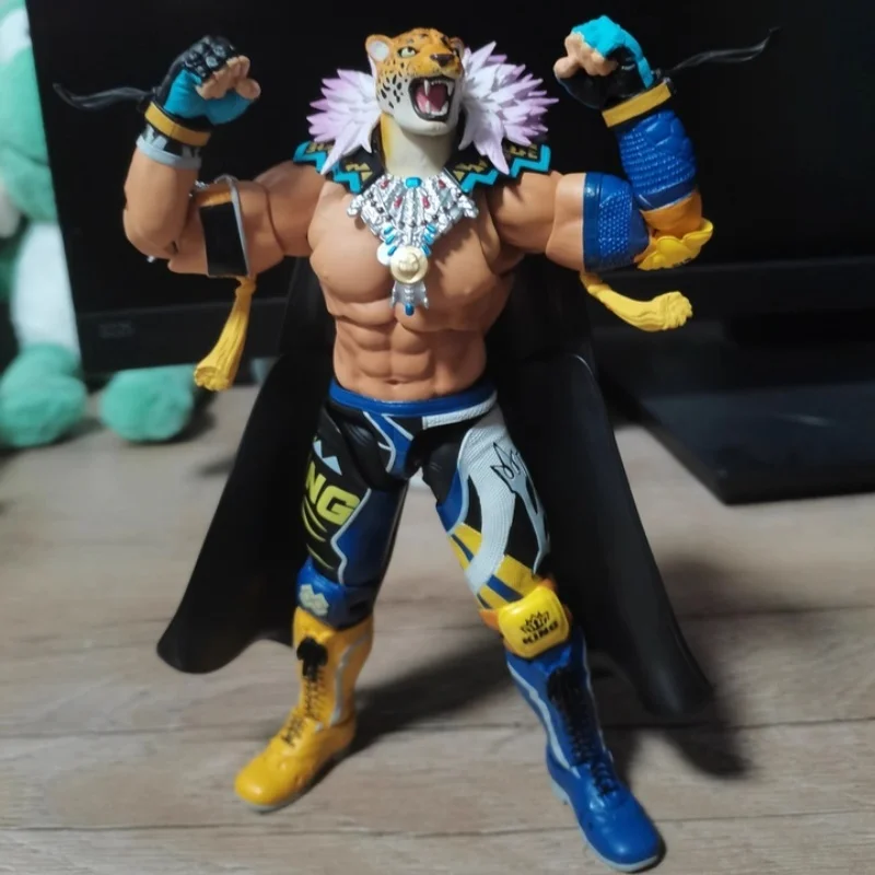 

В наличии: Коллекционная фигурка SHF Tekken 8 — Кинг Леопард (King Leopard), ручная работа, аниме-фигурка, классический шарм, подарочная серия, украшение.