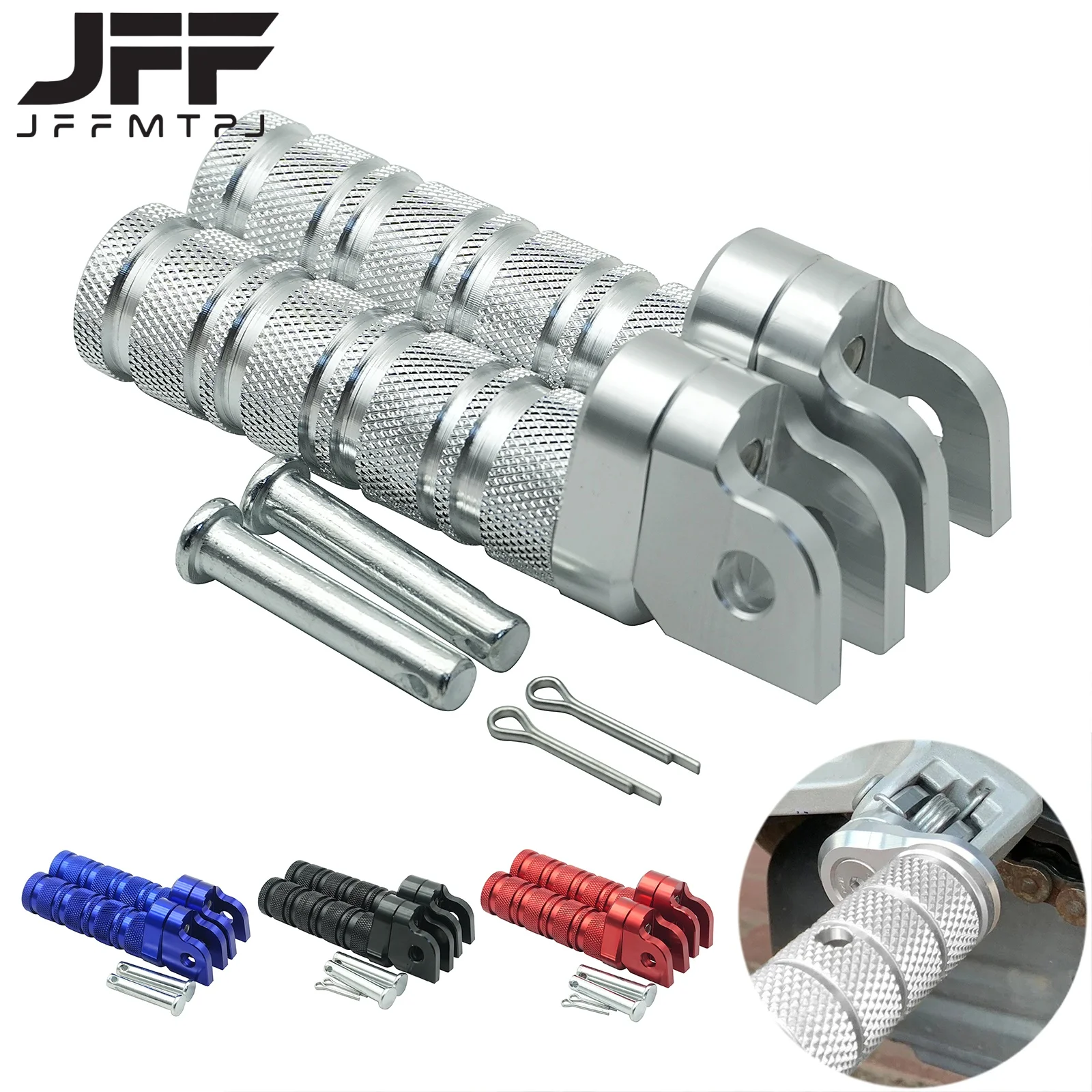 Reposapiés CNC para motocicleta, para Yamaha MT10 MT09 MT07 MT03 MT25, para Honda CB CBR 125R 250R 300R 400R 500R