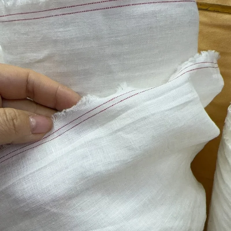 Tela de Lino Puro Blanca, Suav - Summer Clothing Material reseña y precio