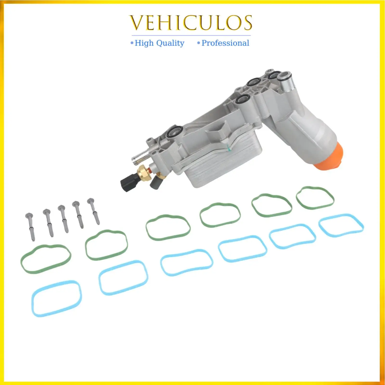

5184294AC 7B0115401 1set Oil Filter Housing Kit 5184294AE 5184294AD 68310865AA For Jeep Wrangler JK 926-959-BK Dorman 2018 Parts