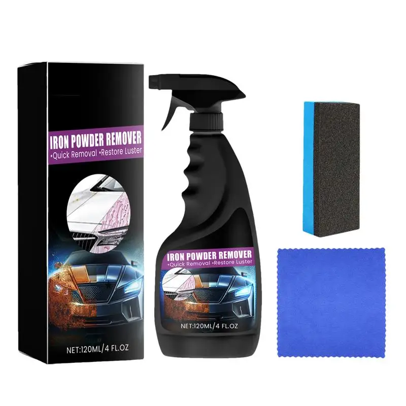 

Auto Rust Remover Spray 120ml Metal Etching Rust Neutralizer Multifunctional Professional Safe & Fast Acting Car Rust Removal