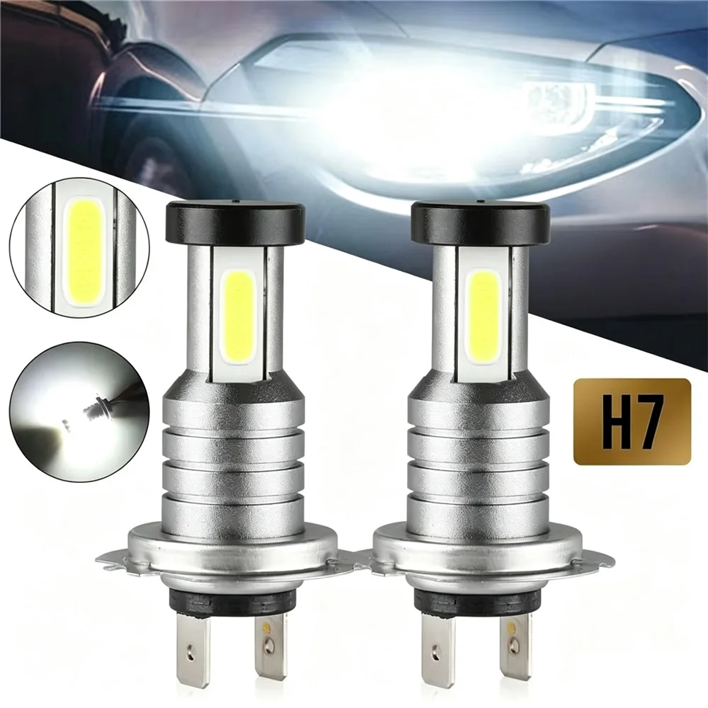 6000K White Super Bright H7 LED Headlight Bulb High Low Beam H11 Car Automobile Led Bulb For BMW E46 E90 F10 E87 E60 E61 F11 F31