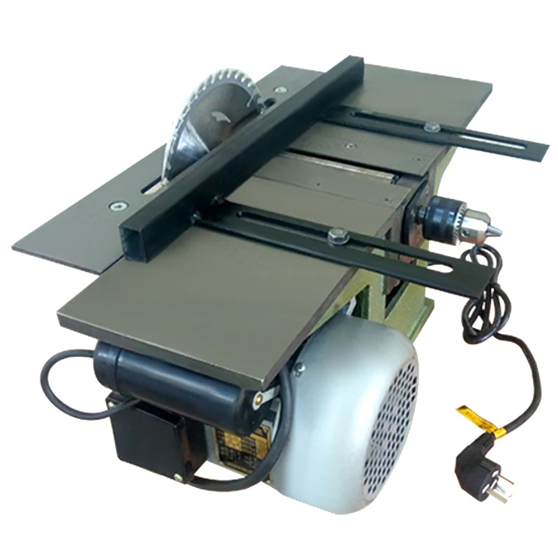 High Multi-functional Sawing Planing Drilling 3 Functions in One  Electric Wood Working Wood Planer Machine