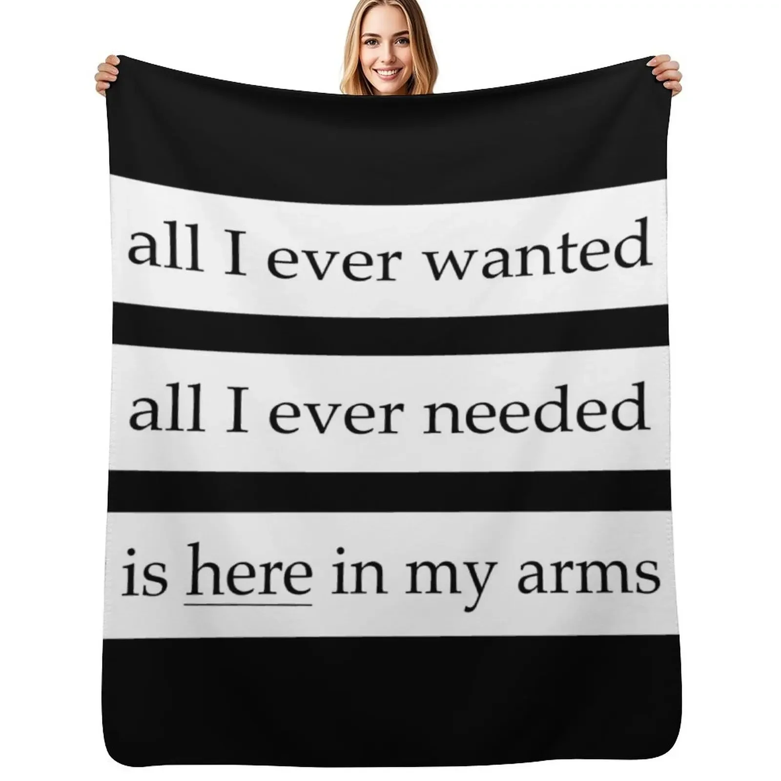 

All I Ever Wanted - Depeche Mode Throw Blanket Sleeping Bag Polar Moving Soft Blanket