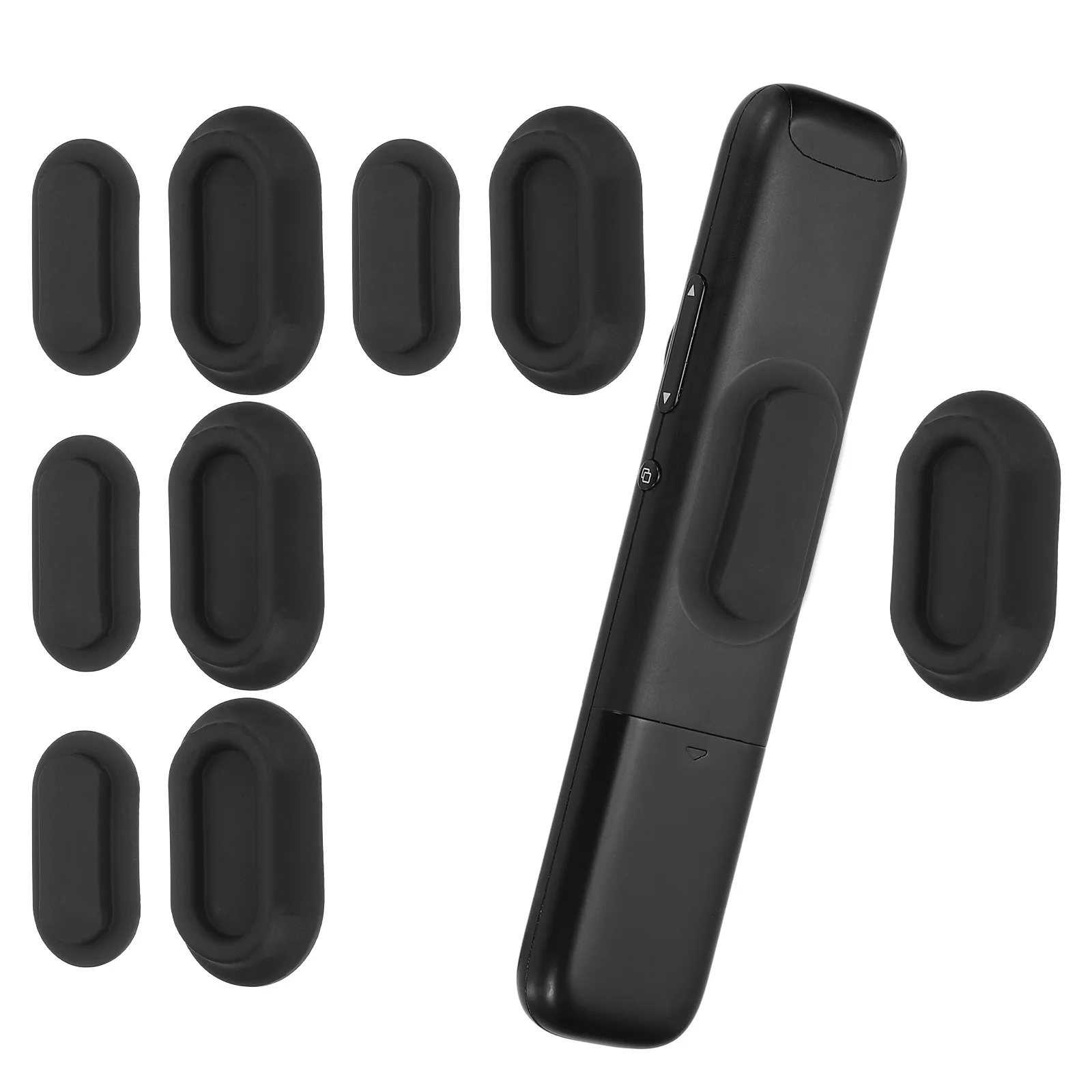 2/5pcs Magnetic Remote Control Holder Wall Mount Silicone Remote Control Organizer Strong for tv Remote Control Air Conditioning