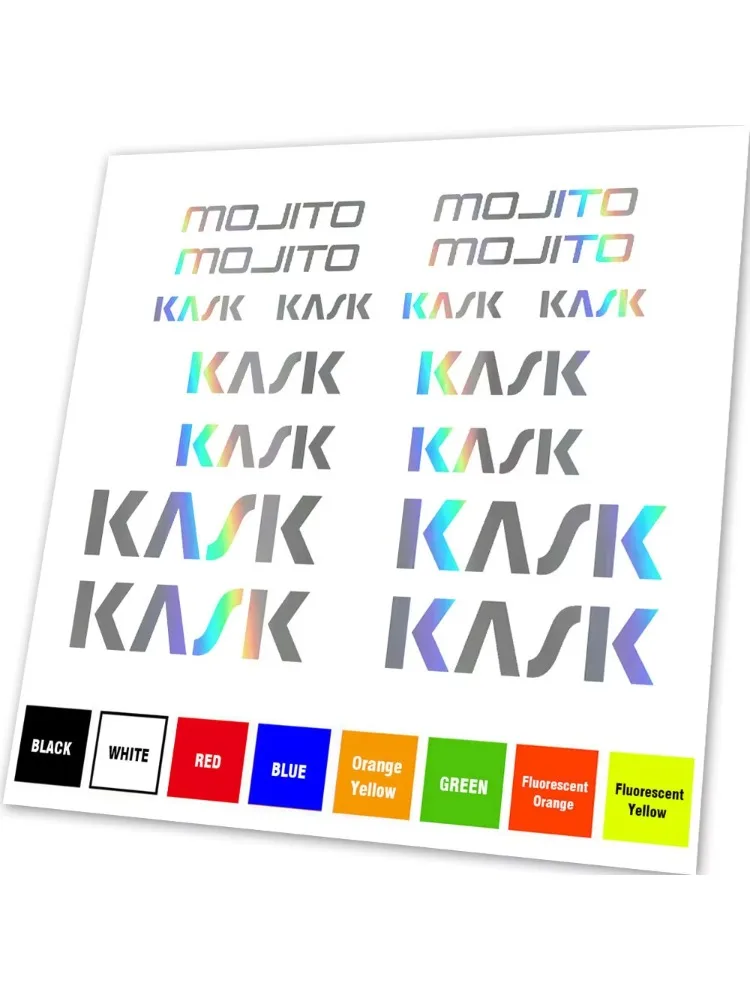 AliExpress NONE For KASK MOJITO BIKE HELMET STICKERS DECAL VINLY DIE CUT