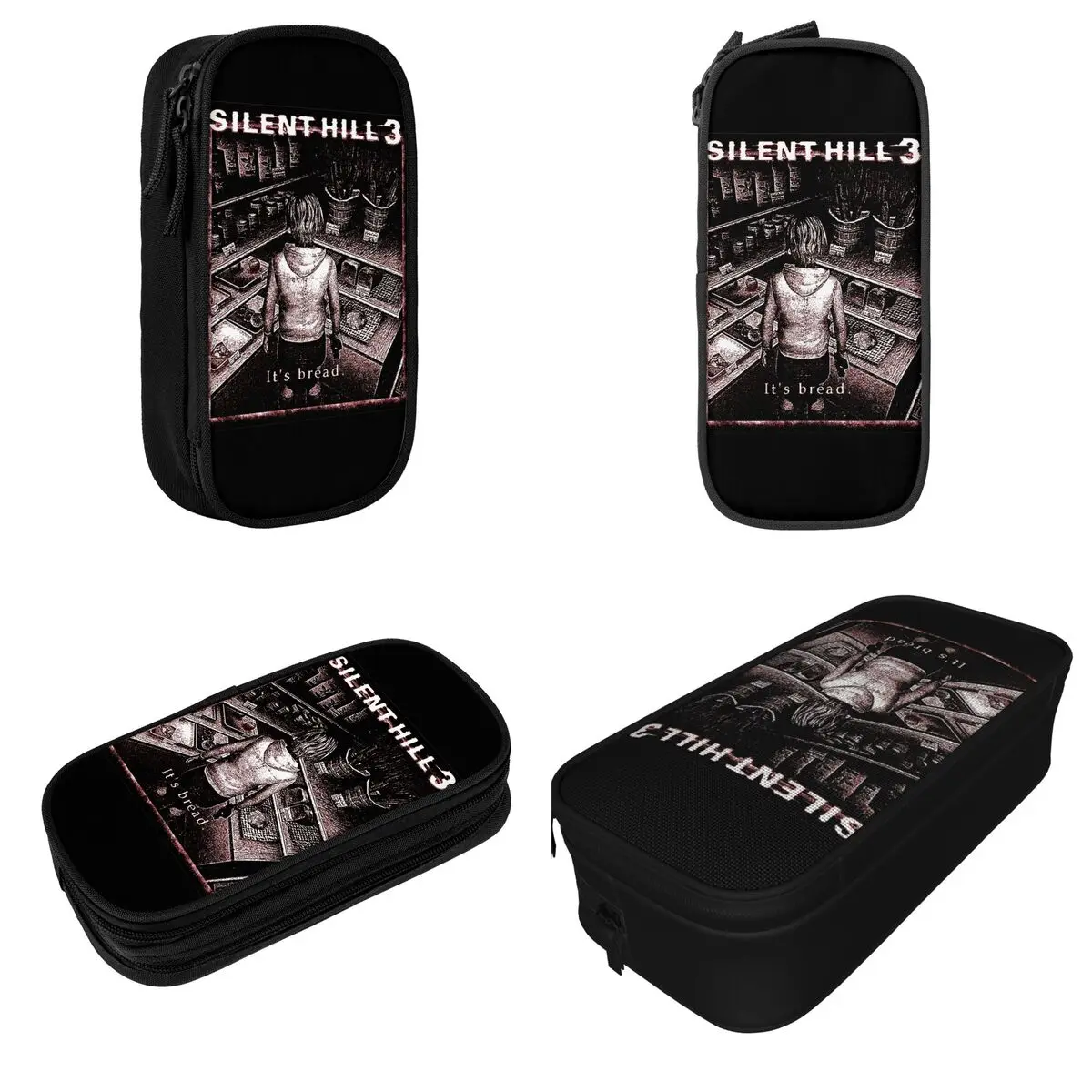 It's Bread Silent Hill 3 Accessories Pencil Case Large Capacity Kids Heather Pencil Bag Gift