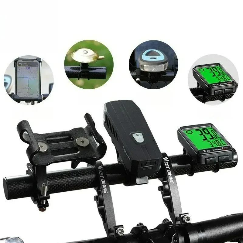 

Для карбонового удлинителя руля, дорожный велосипед, интегрированная ручка, алюминиевый удлинитель, велосипедная подставка для компьютера, подставка для телефона