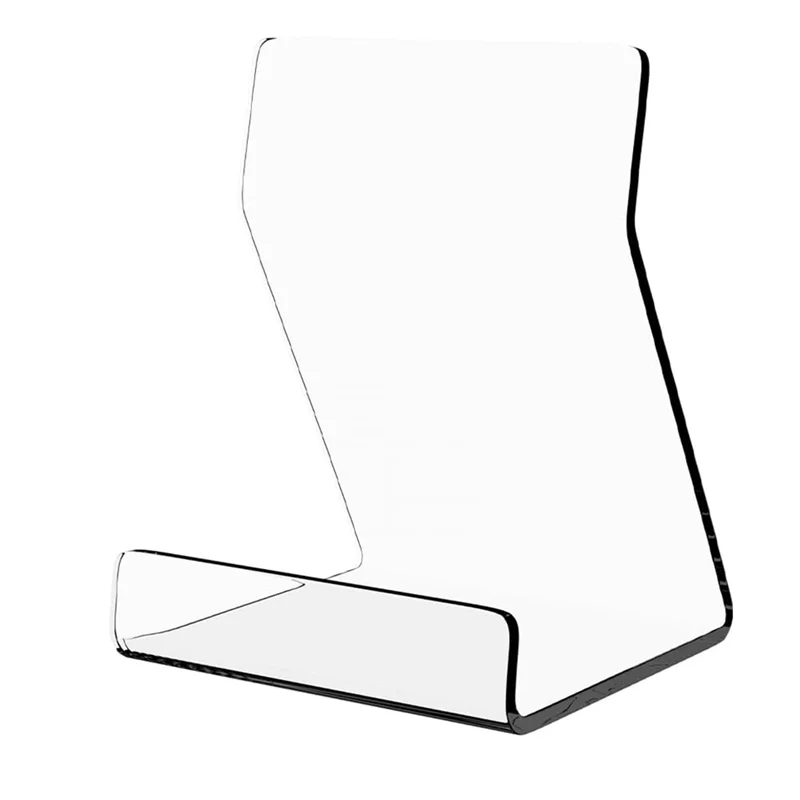 Acrylic Upright Display Stand, 6 PC 4 Inch Clear Display Holder Easel Base Picture Frame For Home Office School Store-[A002]