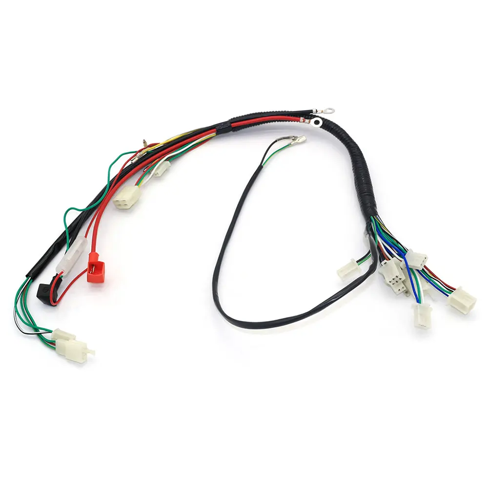 Electric Engine Start Wiring Loom Harness For Pit Bike Atv Quad 110cc 125cc 250cc