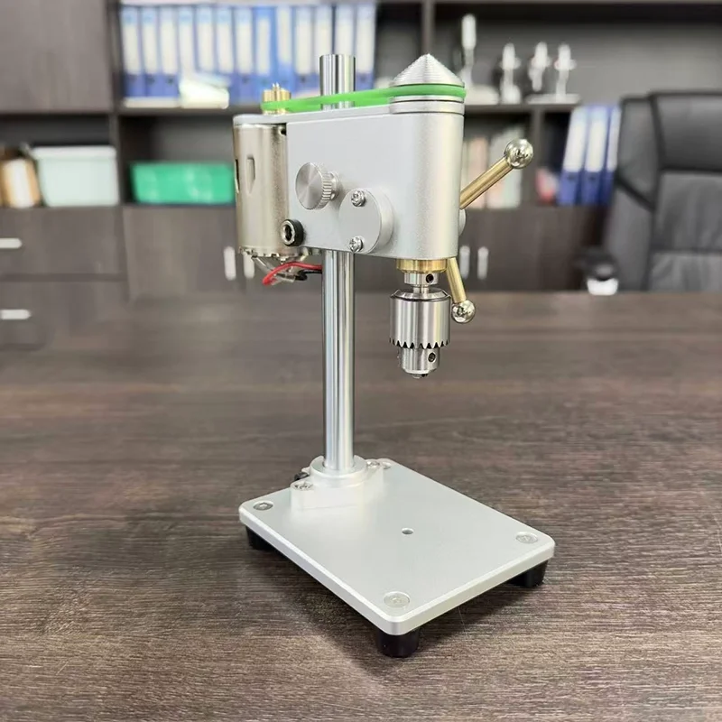 

Miniature Bench Drill Mini Precision Ornament Crafts DIY Watch Repair Desktop