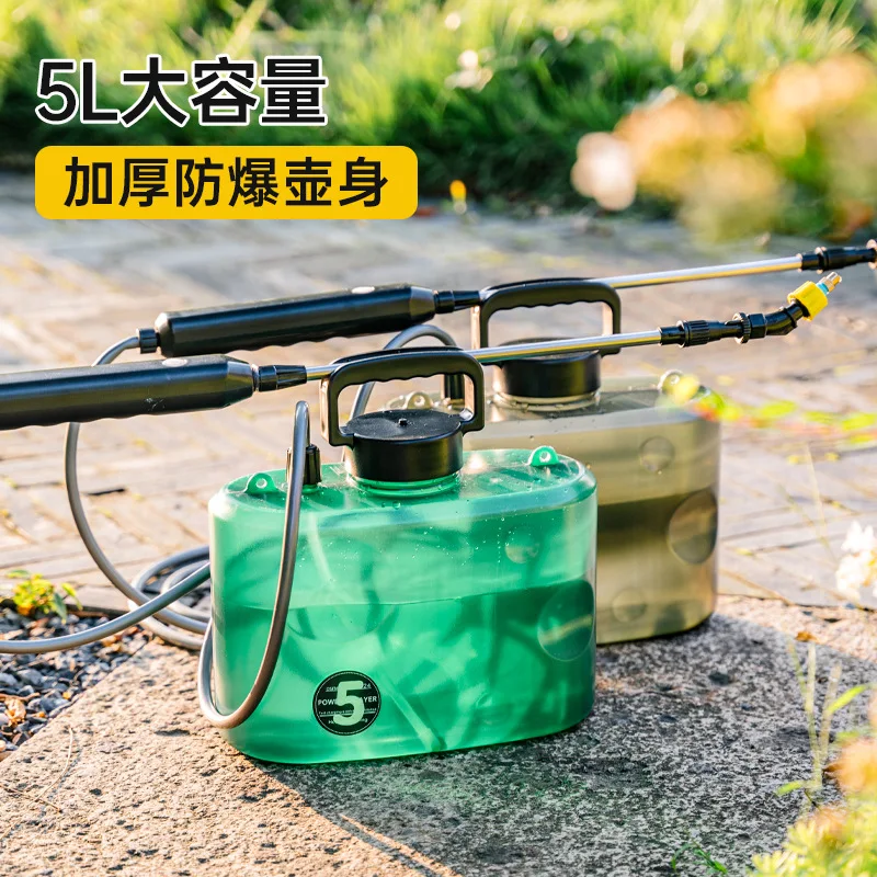 حار بيع مسقاة في الهواء الطلق سميكة المحمولة الكهربائية سعة كبيرة رذاذ الماء على ظهره دلو #5