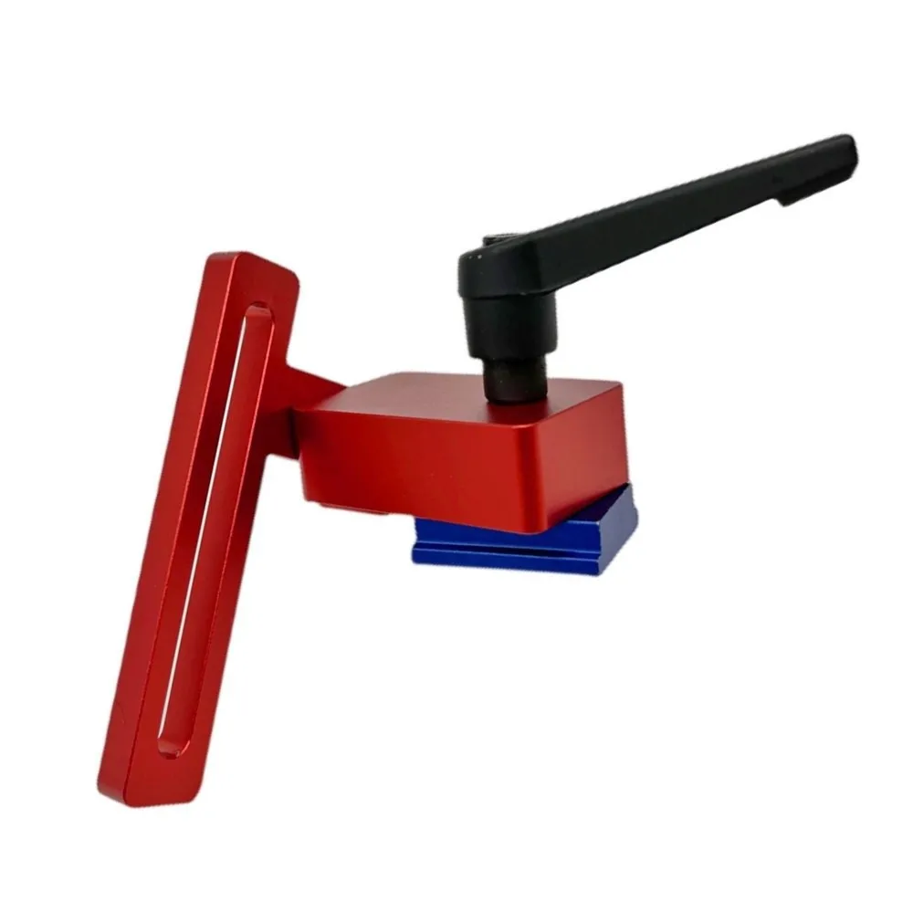 Aluminium Alloy 30 Type Miter Track Stop Standard T-track With Lock Sliding Connector T-Slot Design Track Fence Stopper