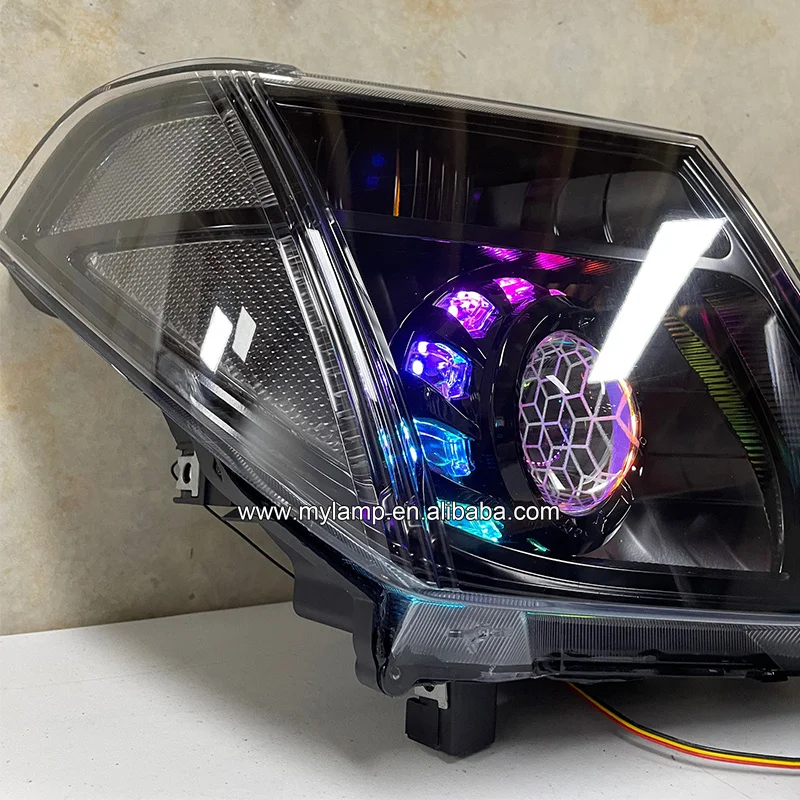 For NISSAN NAVARA D40 LED Projector/Custom Headlight