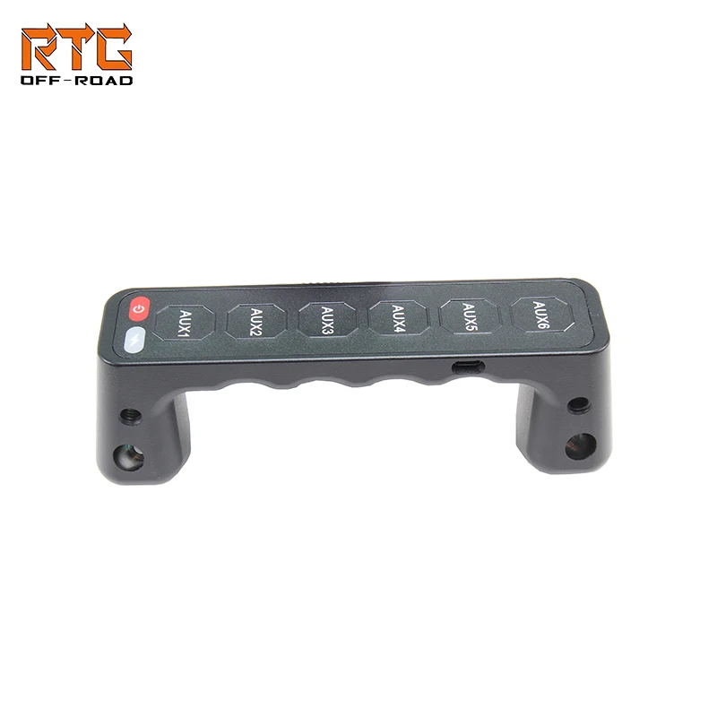 

RTG for Toyota LC80 Off Road Car Lights Switch Controller 6 Gang Switches Panel 12V Grab Handle