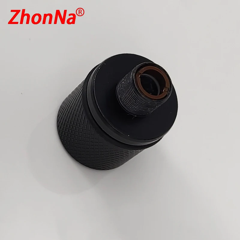 High-power laser focusing laser head 19.5*27mm built-in glass lens thread M9*0.5P