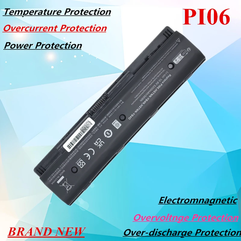 New P106 PI06 Battery For HP Envy 14 14t 14z 15 15t 15z 17 17t 17z Series PI06 PI06XL PI09 HSTNN-LB4N LB4O YB4N YB4O