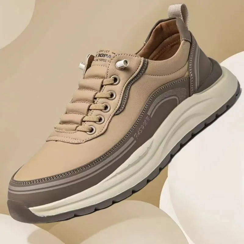 Spring New Casual Men's Sneakers Fashion Versatile Non-Slip Wear-Resistant Hiking Walking Shoes for Man Comfortable Man Shoes