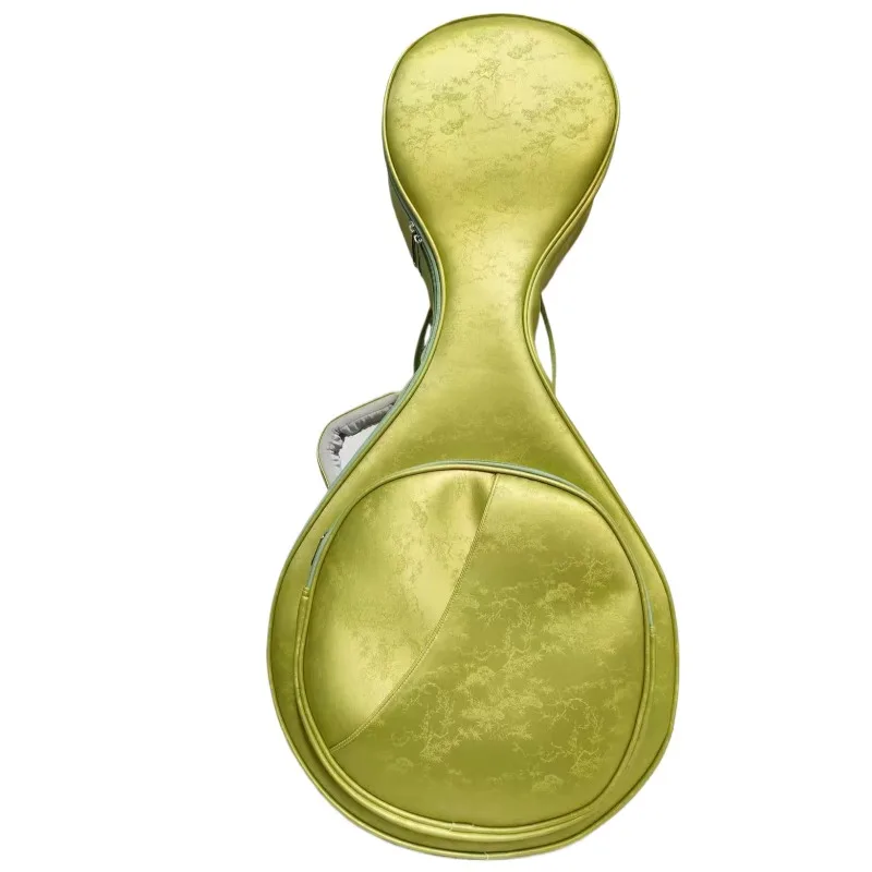 Leather Thickened Zhongruan Bag Waterproof Shockproof Shoulders Portable Zhongruan Backpack Musical Instrument Accessories