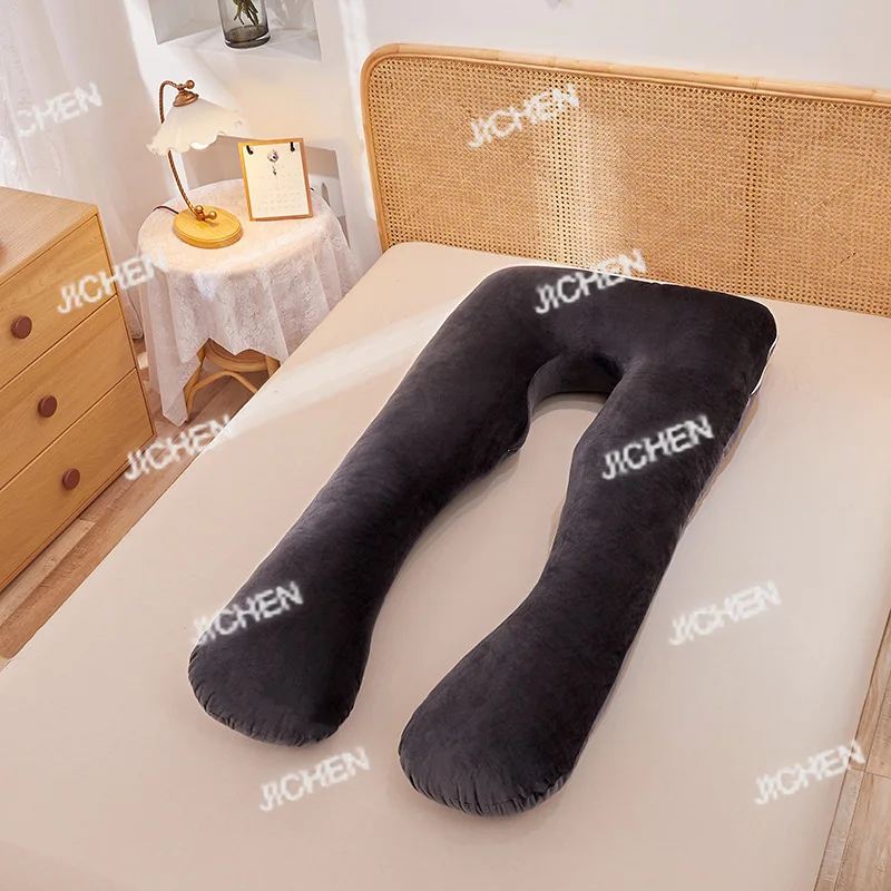 

Neu Multifunctional Pillow Side Lying Pillow Pure Cotton Removable and Washable Large U-Shaped Nap Pillow Cush