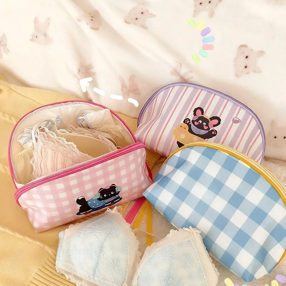 漫画ブラジャー下着収納袋大容量防水下着靴下収納ポーチドーパミン化粧品バッグ女性女の子