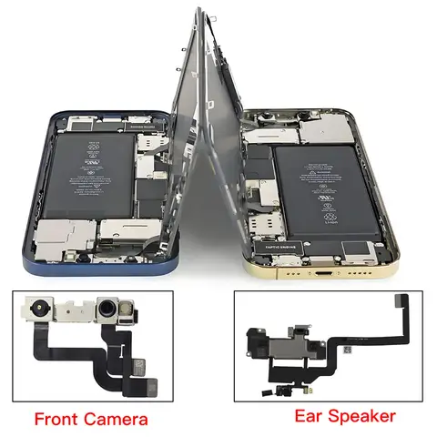 Front Facing Camera Ear Speaker Flex Cable Replacement Parts For iPhone X XR XS XSMax Earpiece