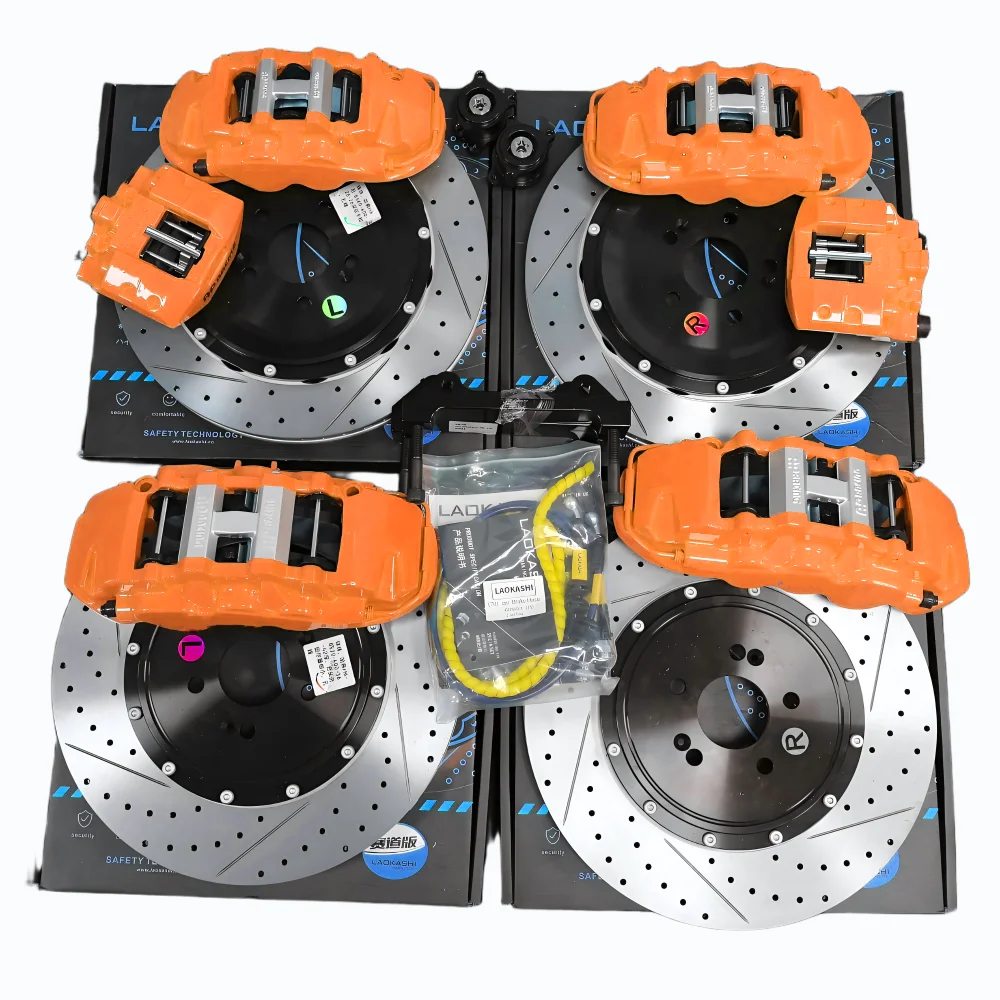 Brake System Auto 6-Piston Big Calipers for Passat Toyota GR 86 Yaris Tesla E60 E90 E82 F30 F34 Models Accord A5 Golf A3