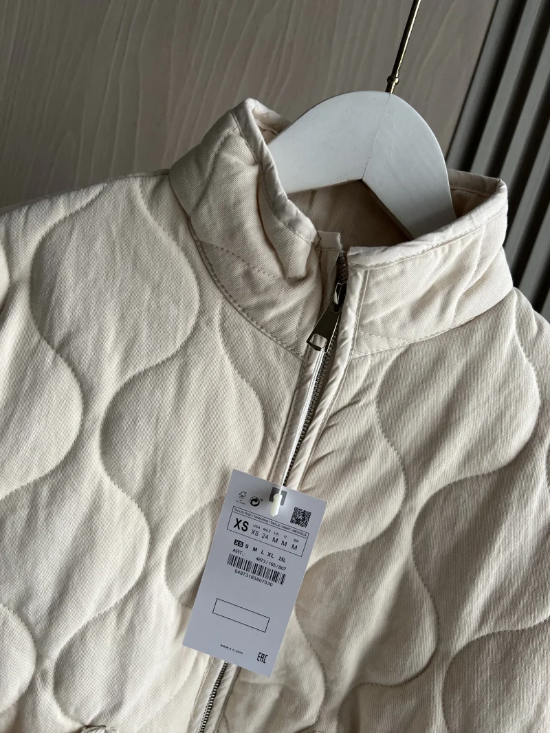 Supplier photo of The Quilted High-Collar Jacket