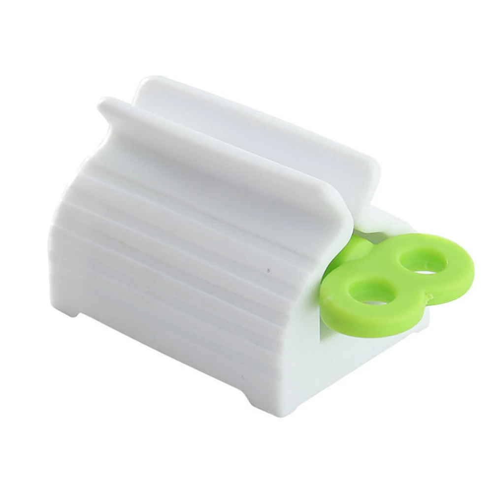 Dispositivo exprimidor de pasta de dientes de plástico, exprimidor de tubo de pasta de dientes portátil multifuncional, herramientas de prensa Manual, accesorios de baño