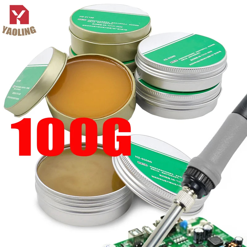 Soldering paste rosin flux lead-free easy to soldering soldering iron repair Iron sheet stainless steel sheet nickel solder wire