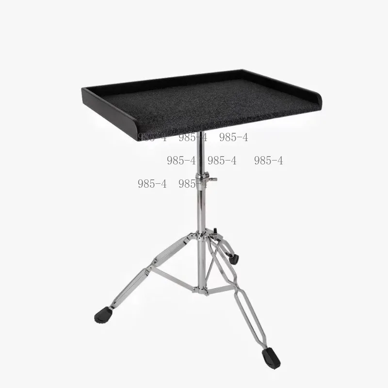 Percussion Wooden Tray With Stand Drum Kit Paddle Tray Paddle Table Drum Sticks Keyboard Table