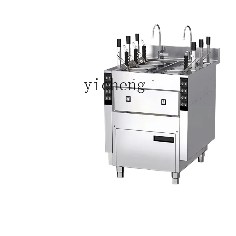 

Tqh Automatic Lifting Pasta Cooker Powder Cooking Stove Dumpling Multi-Function Gas Rice Noodle Machine Spicy Hot Pot