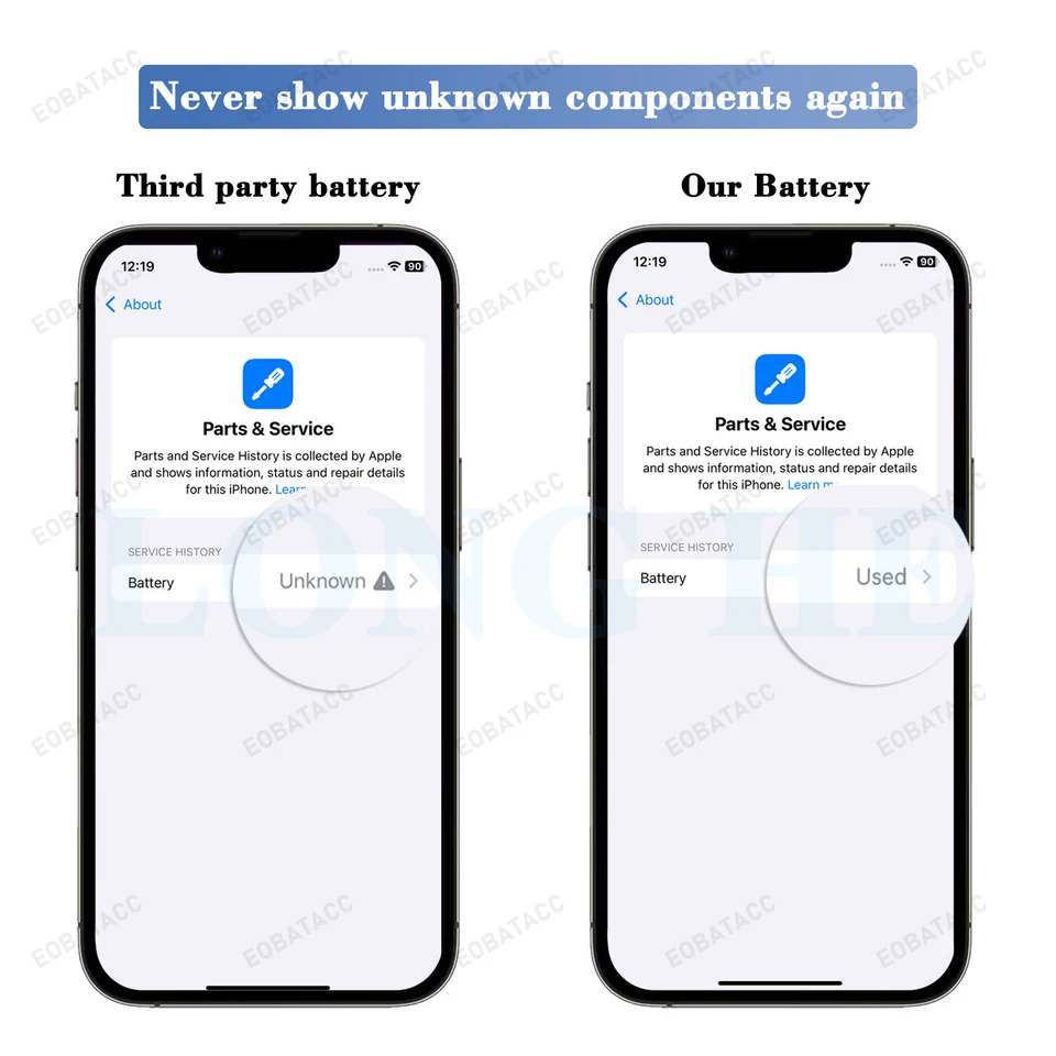 Batería de diagnóstico 100% nueva, sin mensaje de error ni emergente para iPhone 14, 14 Pro Max, 14 Plus, repuesto + herramienta gratis 6