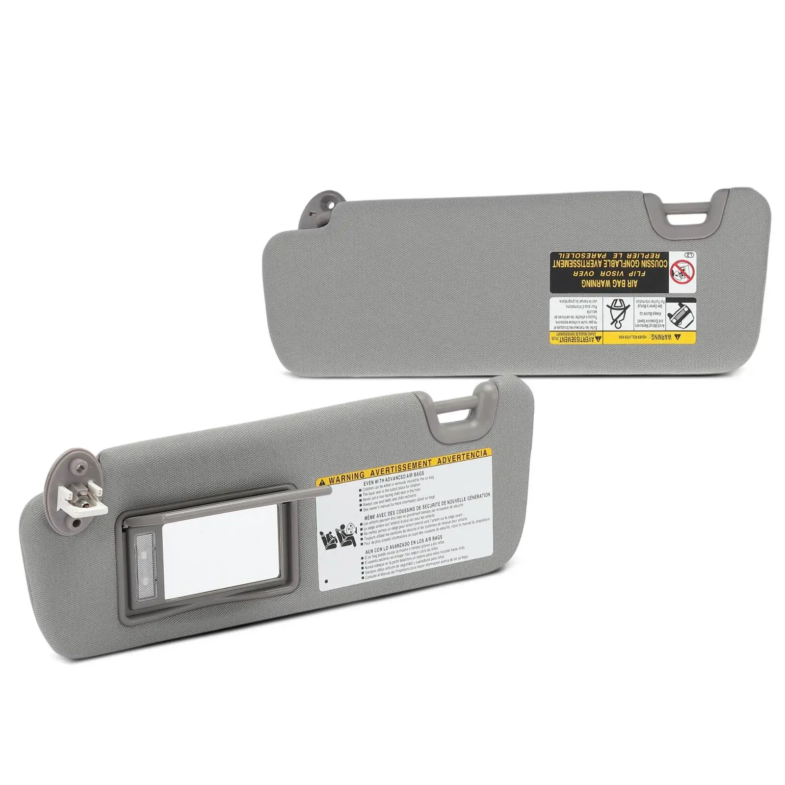 حاجب الشمس للسيارة حاجب الشمس لتويوتا هايلاندر 2014 2015 2016 2017 2018 2019 قطع غيار داخلية للوحة ظلة أمامية يسار يمين