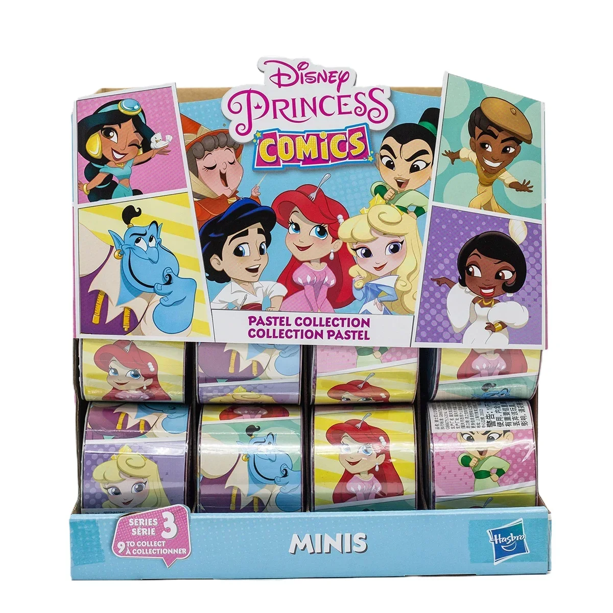 

Hasbro Disney Princess Comics Aladdin Moana Tangled Pocachontas Brave Snow White Cute Doll Toy Collection Kids Birthday Gifts