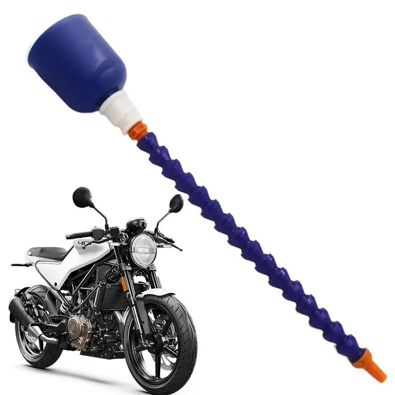 Motorcycle Oil Funnel Bendable Motorbike Filling Funnels Portable Industrial & Scientific Accessories Rotating Oil System Tools