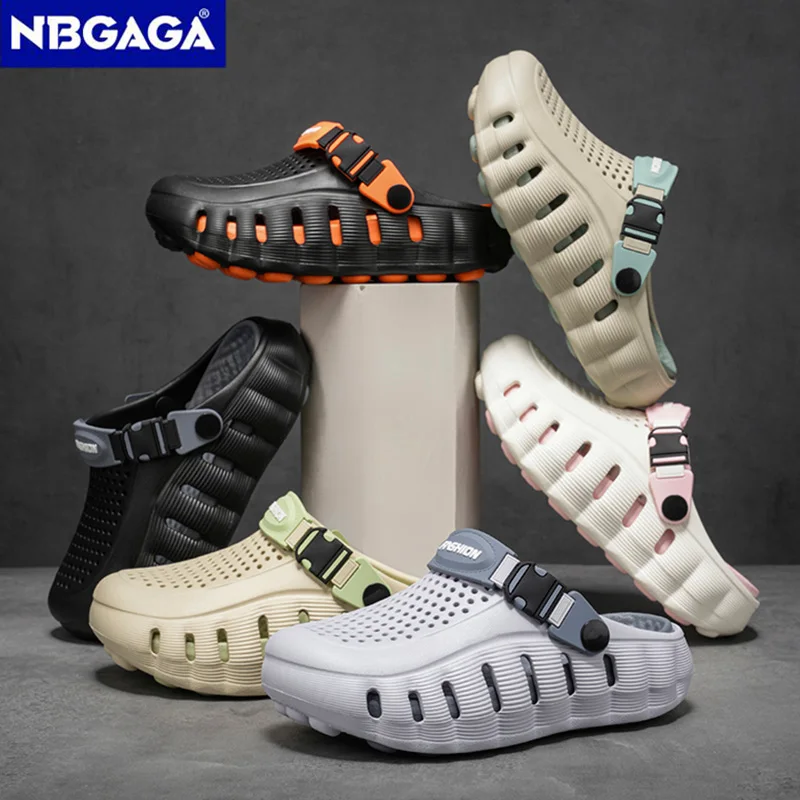New Children Sandals 6-15 Years Kids Casual Summer Breathable Slippers Outdoor Comforty Soft Thick Sole Slippers For Boys&Girls