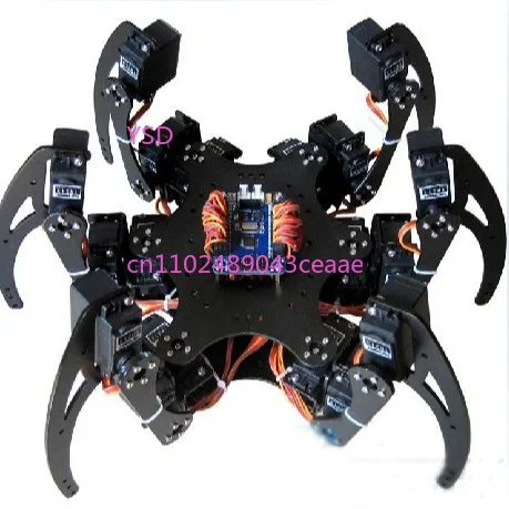 

6-Legged Spider Hexapod Robot Bionic Spider Robot Full Stand Kit