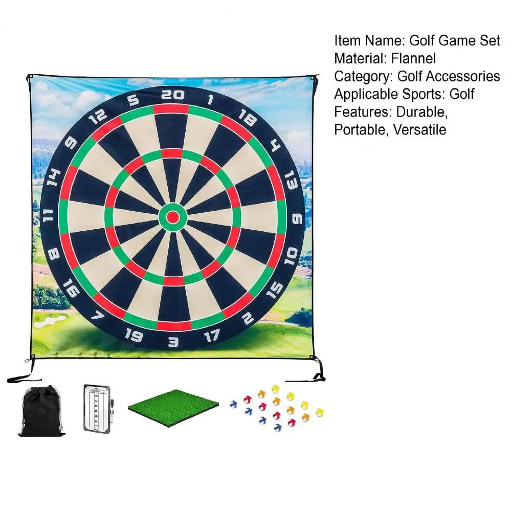 Juego de astillado de Golf para práctica de Golf, equipo de juego para interior y exterior, juego de dardos, Chip, Ayuda de entrenamiento