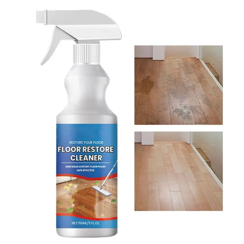 Wood Floor Cleaner150ml Floor Polish and Restorer  powerful decontamination descaling wood floor cleaning tile cleaner for room