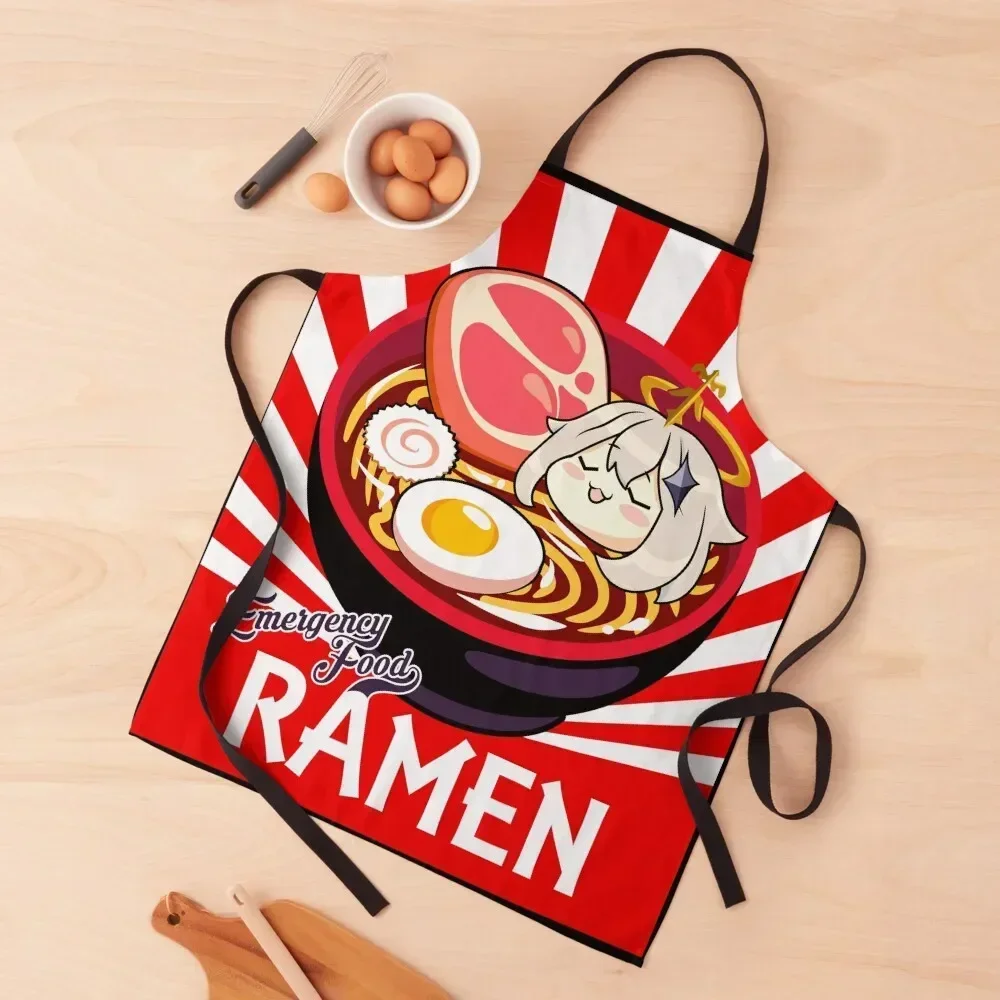 

Ramen Emergency Food Apron Kitchenware kitchen jacket woman Hairdressing Hairdresser Accessories kitchen woman Apron