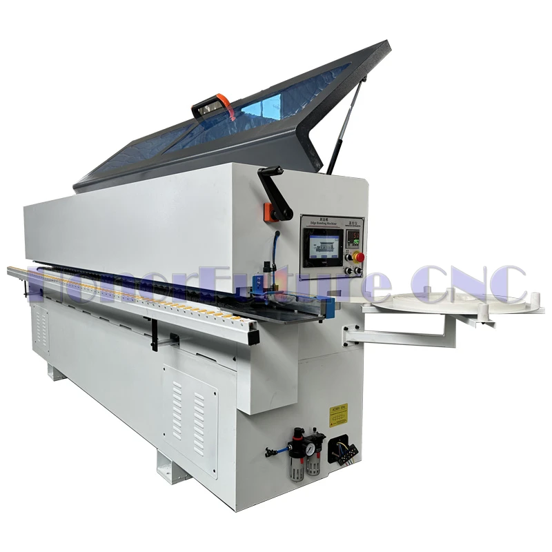 Woodworking Furniture Pvc Abs Veneer 6 Functions Automatic Edge Banding Machine 