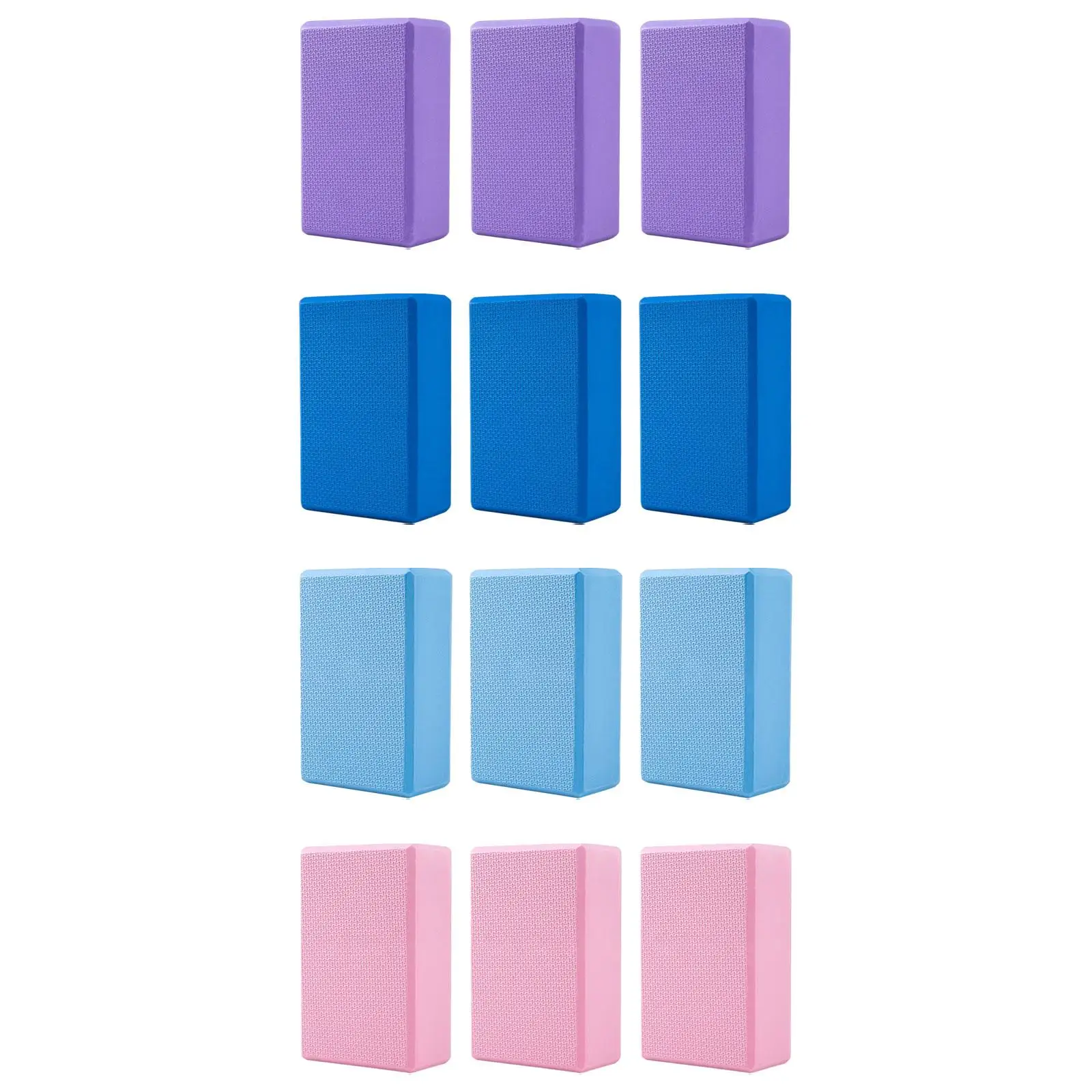 3x Stepping Stone Coordination Game Boys Girls Classroom School Yoga Blocks