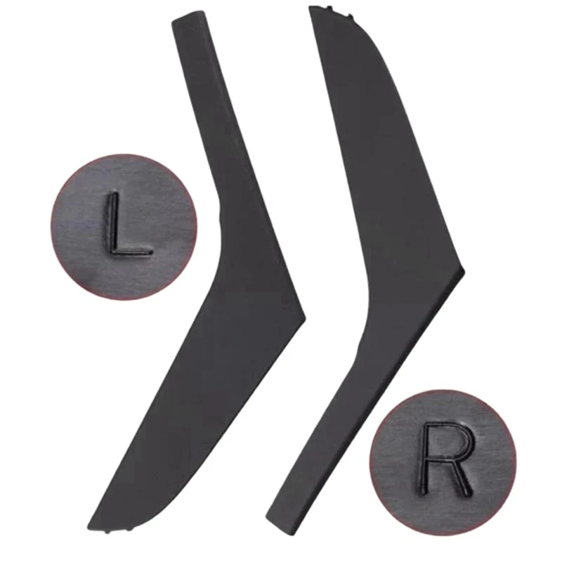 Super Sale Black Car Interior Left Right Door Panel Pull Trim Cover for VW Golf 6 GTI MK6 2009-2014 5K4868039A82V 5K4868040A82V