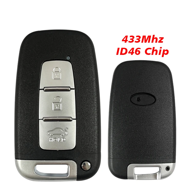 CN020006 For Hyundai I30 IX35 Remote Car key Fob 2M150 3 Button 433MHz With ID46 Chip No  Logo