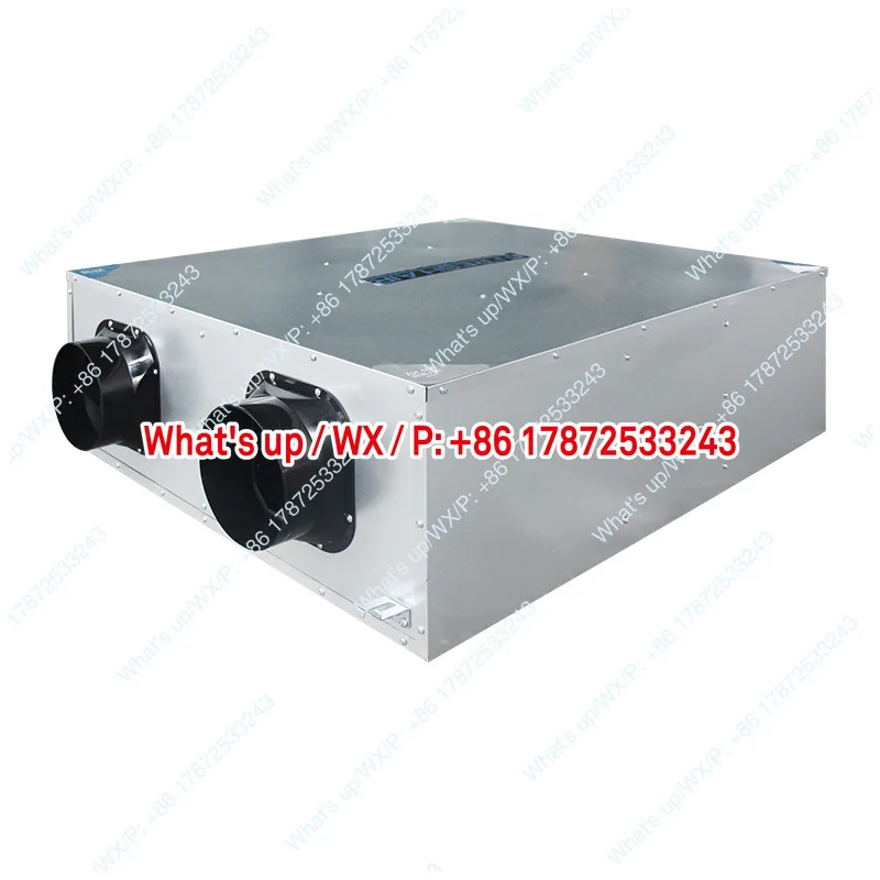 Dual flow fresh air system commercial silent centrifugal ventilation equipment purification Ventilation machine