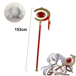 Anime Frieren Beyond Journey's Frieren Cosplay Walking Stick Frieren Cosplay Prop Long Wand Weapon For Women Men Halloween