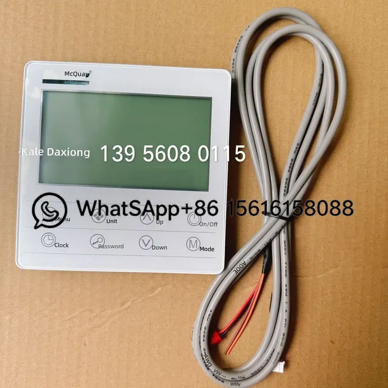 McQuay Air Conditioner Operation Panel Controller MC325 V00 SLM019 V1.00 HVAC Display Board Replacement Part for AC Unit